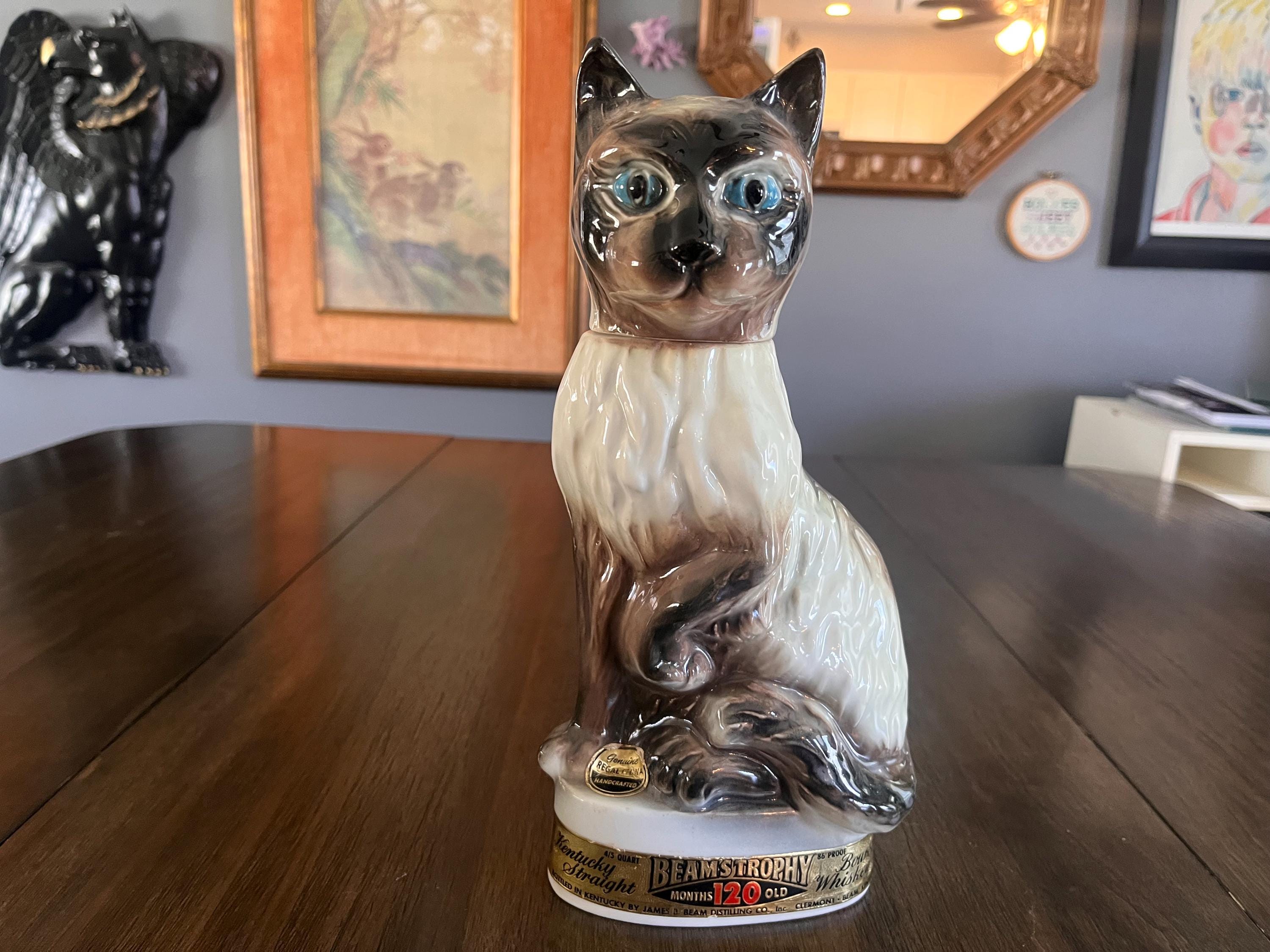 Jim Beam Cat Bottle - Etsy