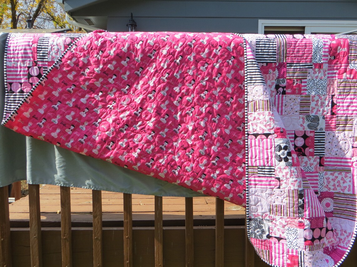 Handmade Barbie Quilt Etsy