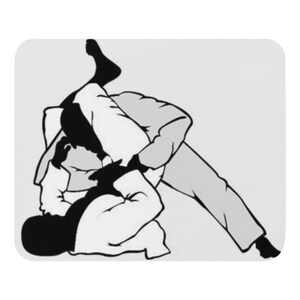 May include: Black and white illustration of two people in a grappling position, one person is on top of the other, with their legs intertwined.