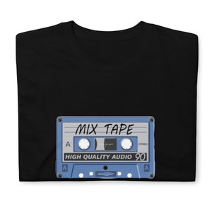 Cassette Chronicles T-Shirt: A Vintage Tribute to Retro Music - Short-Sleeve Unisex T-Shirt