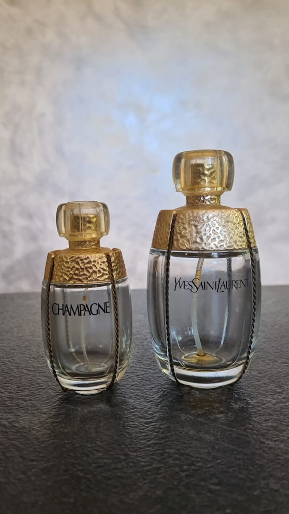Vintage Bottle Yves Saint Laurent Collection Champagne Yvresse