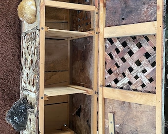 Birchbark storage container