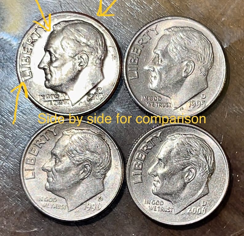 1983 Dime Error Coin Etsy 1983-dime-error-coin-etsy