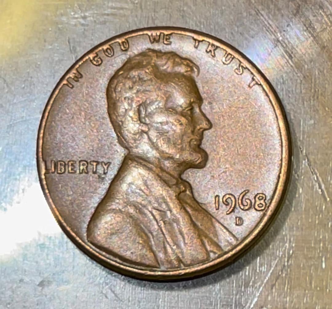 1968 D Penny RARE Etsy