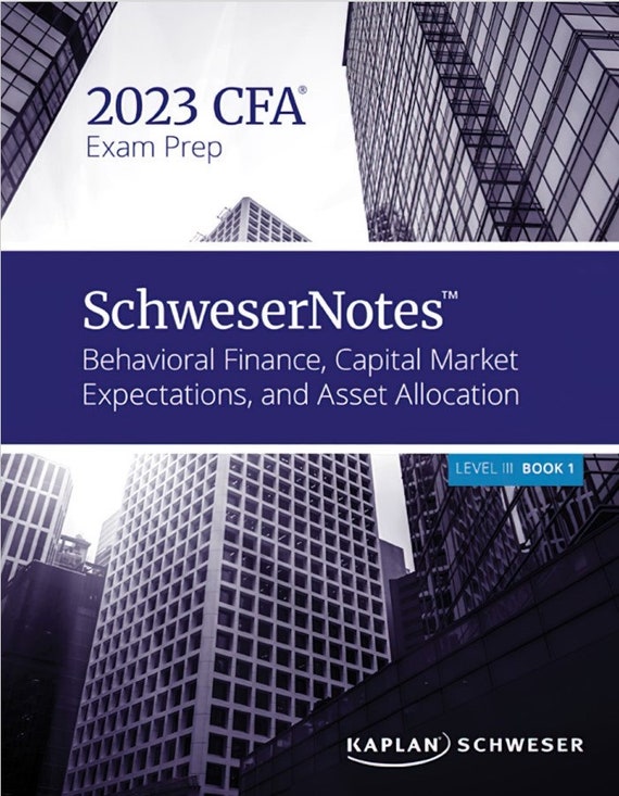 2023 CFA Level 3 Schweser Notes book 1 to 5 Quicksheets - Etsy 2023 CFA Level 3 Schweser Notes book 1 to 5 Quicksheets - Etsy