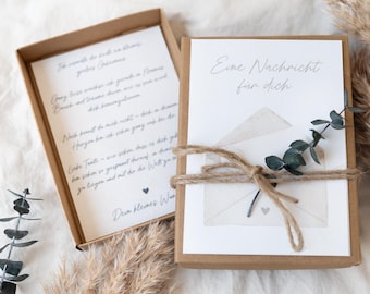 Zwangerschapsaankondiging Babybrief aan oma opa tante oom Verrassingsgeschenkdoos We worden ouders Babyaankondiging je gaat vader worden