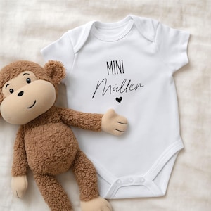 Du wirst Papa Mini Nachname Schwangerschaftsverkündung Baby Body Überraschungsbox schwanger kleine Überraschung für dich wir werden Eltern