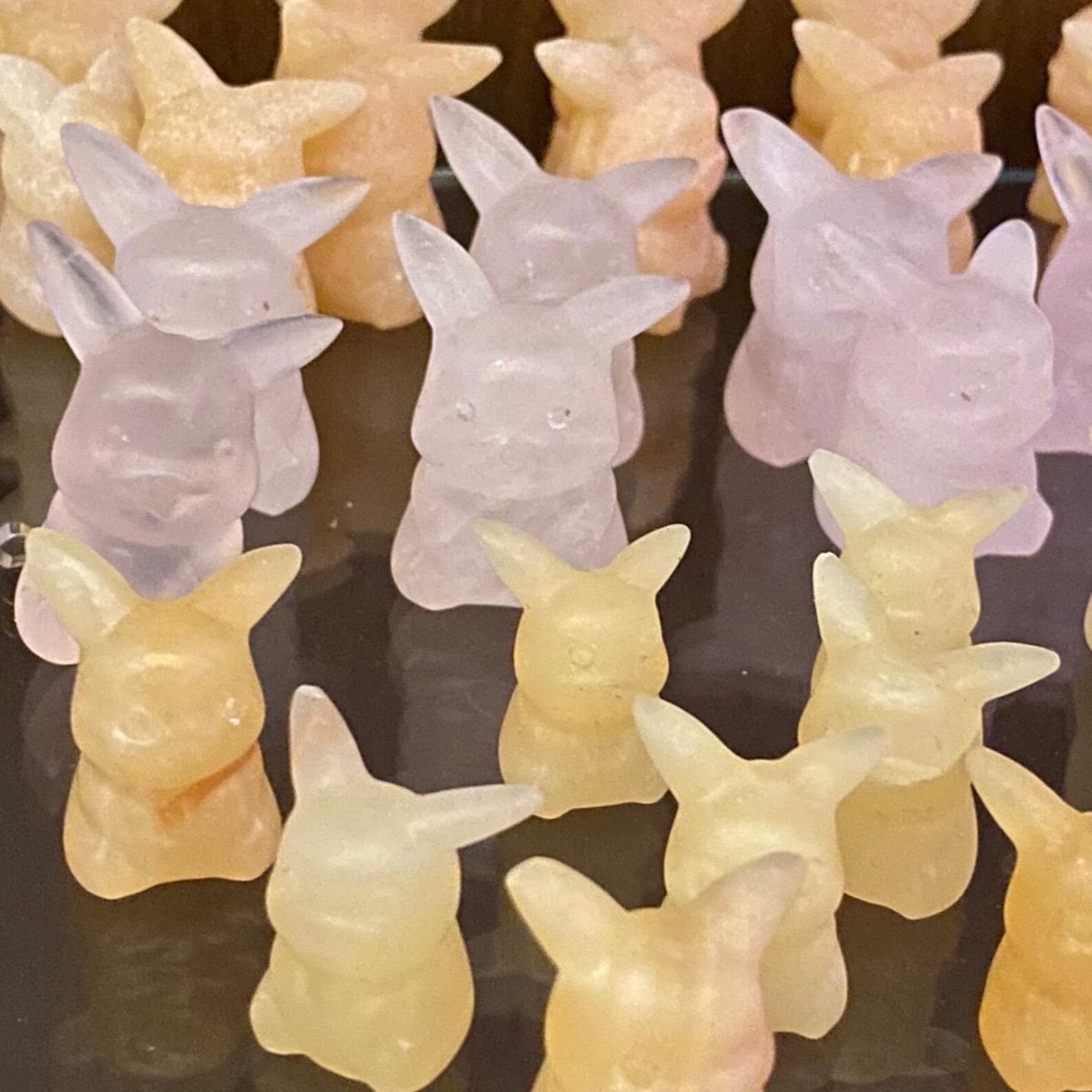 Pikachu Crystal Carving Hand Carved With Orange Calcite - Etsy