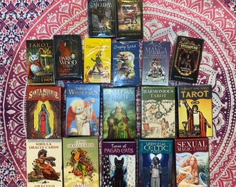 Mystery Tarotkaartenset Intuïtief gekozen Tarot- of orakelkaarten Tarotkaarten Orakelkaarten Mystery Tarot Mystery Oracle-gratis kristallen geschenken