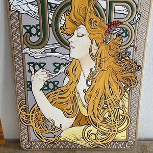 job cigarettes mirror Mucha Job Mirror