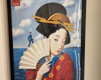 Madame Butterfly framed