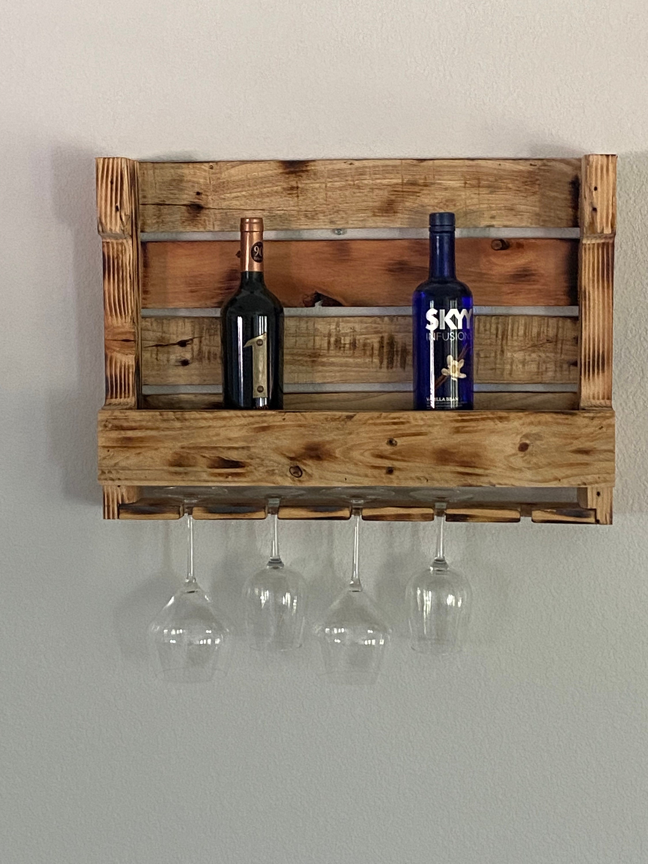 Pallet Wine Rack Etsy