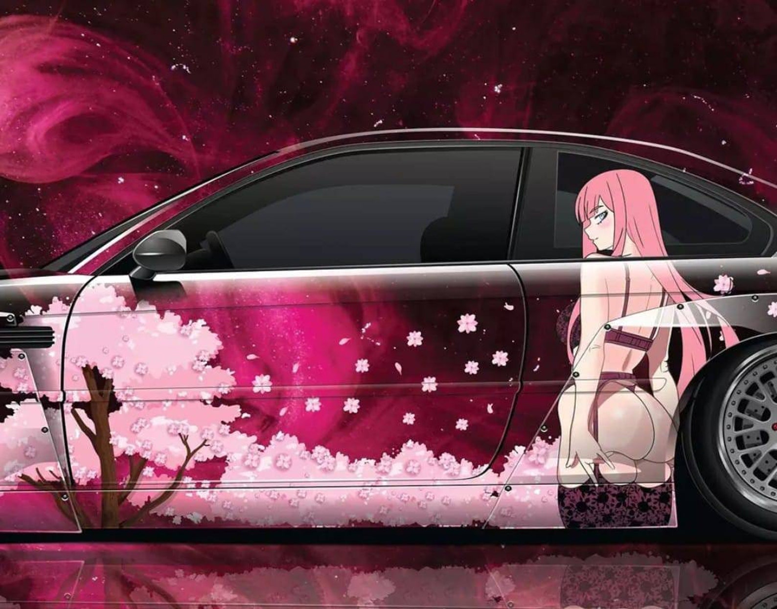 Anime Fahrzeug Lackierung Japanisches Thema Side Car Wrap Etsy.de