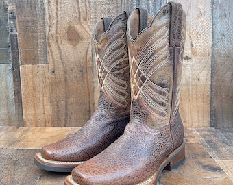 Franco Cuadra Mens Brown Dress Boot 827FWTS - Etsy