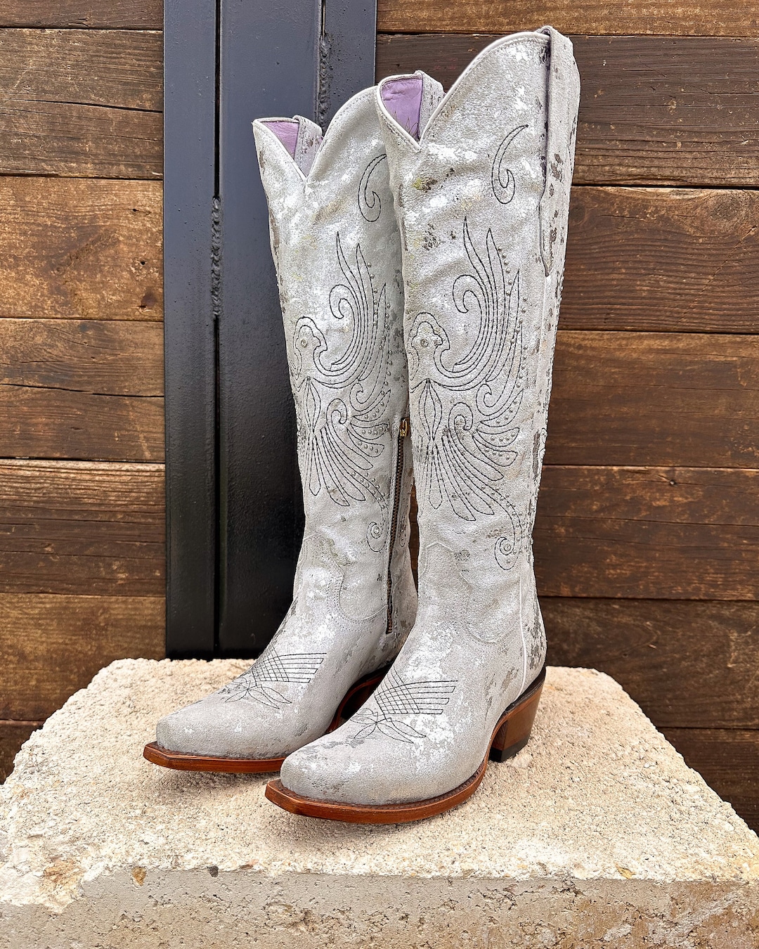 Cowgirl boots over the knee hot sale