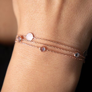 Pulsera de piedra natal para mujer, pulsera de piedra natal familiar, pulsera de piedra natal personalizada, joyería de piedra natal, regalo de cumpleaños, pulseras para madres