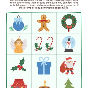 Printable Christmas Games for Kids Game Bundle Christmas Activities for ...
