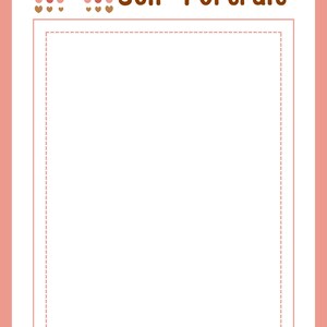 All About Me Printable Coloring Sheets for Kids Printable - Etsy
