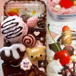 Rilakkuma Chocolate Phone Case - Etsy