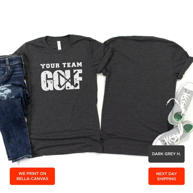 Personalized Golf Team Shirt Golf Player Shirt Golf Lover Etsy