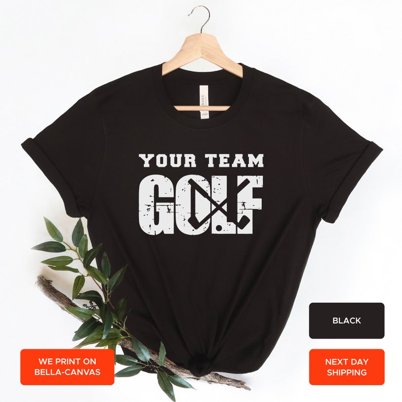 Personalized Golf Team Shirt Golf Player Shirt Golf Lover Etsy