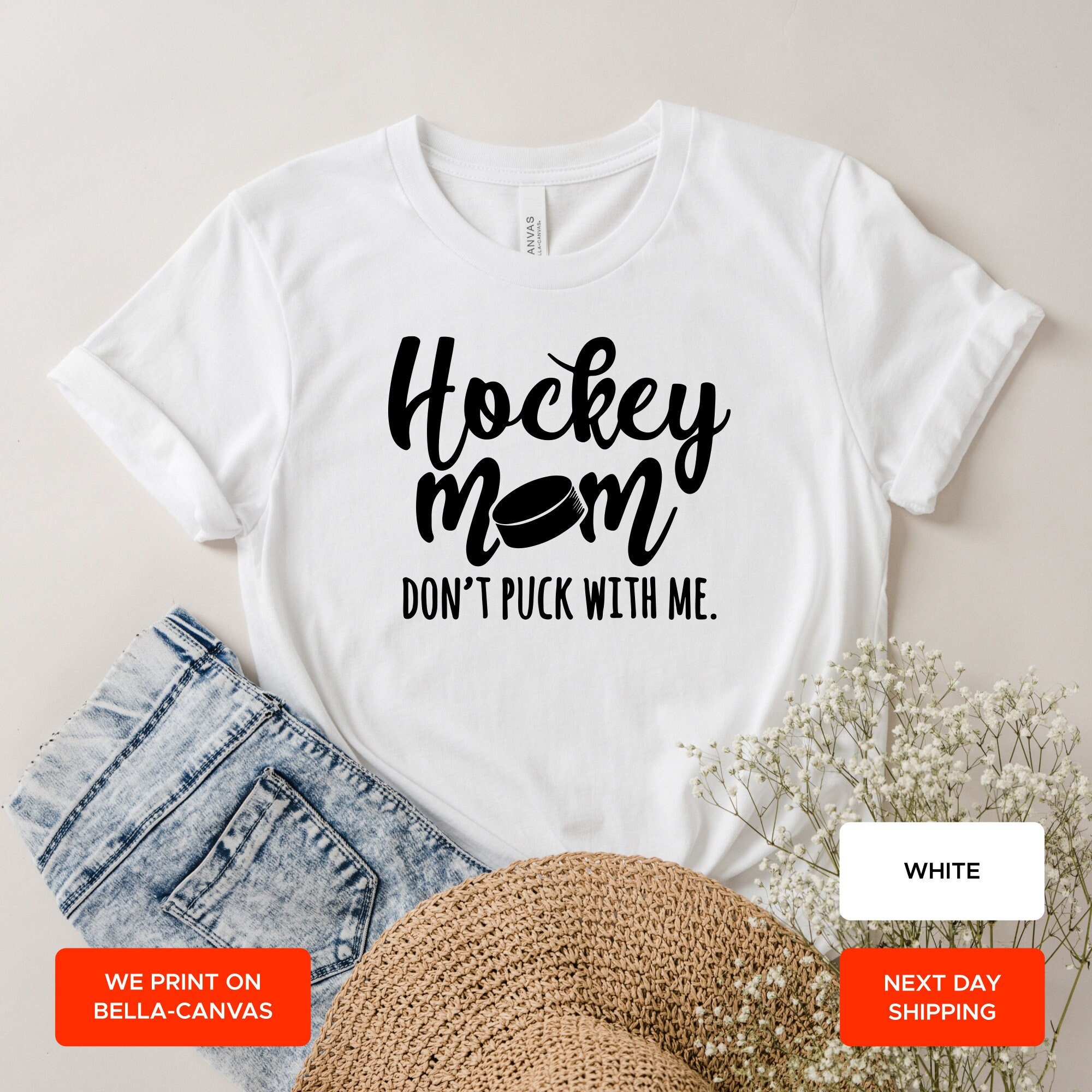 Don't Puck With A Hockey Girl Long Sleeve T-Shirts | LookHUMAN