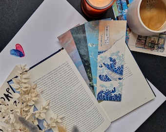 Beautiful Artwork Bookmarks Artistic Small Gifts for Book Lovers, Unique Colorful Artwork Bookmark Gifts, Famous Artwork Bookmark Presents
