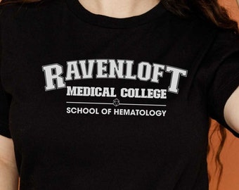Ravenloft Medical College DnD T-Shirt: School of Hematology