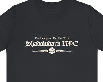 Shadowdark RPG T-Shirt – Old School Gamer Tee