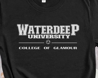 DnD Bard College of Glamour T-Shirt - Waterdeep University RPG Shirt