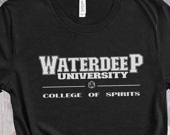 DnD Bard College of Spirits T-Shirt - Waterdeep University
