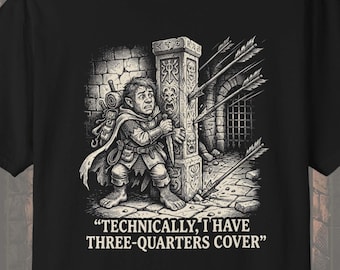 Funny DnD Shirt: Rules Lawyer Halfling Rogue Dungeon Crawler Comfort Colors Tee