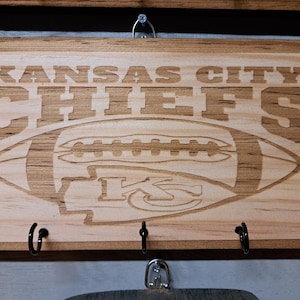 Kansas City Chiefs Key Hanger (LAZERED)