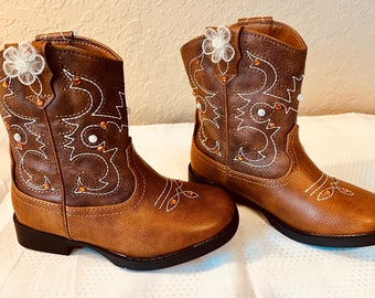 Girl's Cowgirl's Bling Non-Brand Boots
