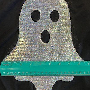 Sequin ghost patch - lightweight
