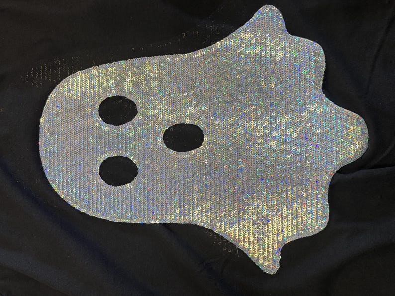Sequin ghost patch - lightweight image 5