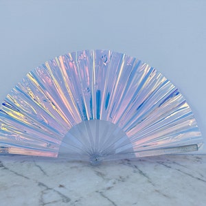 Holographic Crystal Mermaid XL Fan