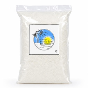 5 lbs Clearwater Florida Beach Sand Fine White Quartz Crystal