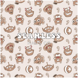 Modello magico di pan di zenzero senza soluzione di continuità