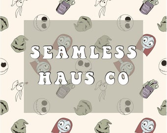 Halloween seamless pattern