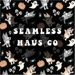 Halloween seamless pattern