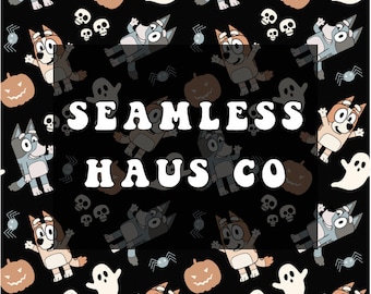 Halloween seamless pattern