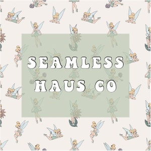 Magical fairy seamless pattern