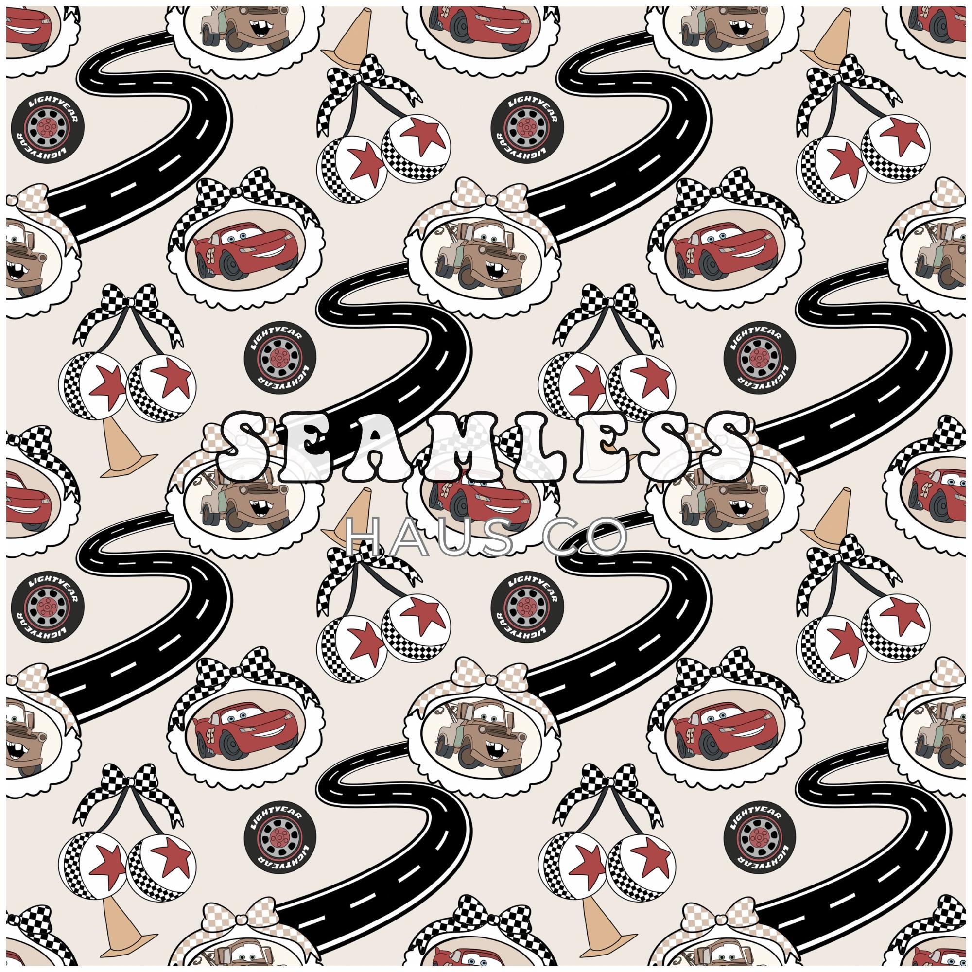 Coquette Cars Seamless Pattern - Etsy