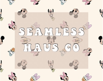 Neutral Magic seamless pattern