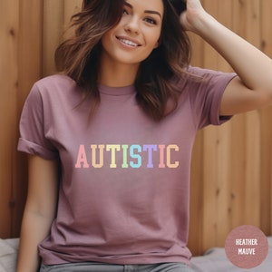 Camicia autistica, Camicia autistica, Accettazione dell&#39;autismo, Mese dell&#39;autismo, Maglietta autistica, Regalo autismo, Veramente autistico, Camicia Neurodiversità