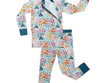 Conjunto de pijama de bambú para niños: comodidad durante la quimioterapia, puertos y broviacs