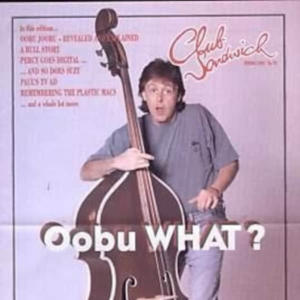 PAUL McCARTNEY Club Sandwich Spring 1995 #73 – OOBU JOOBU Revealed & Explained - Photos- Beatles