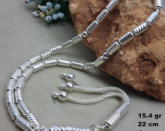 925 sterlingzilver speciaal geslepen gebedskralen 4 mm