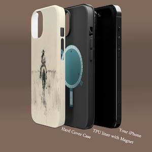 Western Cowgirl Phone Case Magsafe Cowgirl Aesthetic iPhone Case For iPhone 15 14 13 Pro Plus Pro Max Magsafe iPhone cases image 3